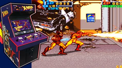 X-MEN ARCADE GAME - KONAMI 1992 GAMEPLAY - YouTube