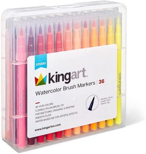 11 Best Watercolor Marker Sets You Can Use to Draw Your Paintings - Zak ...