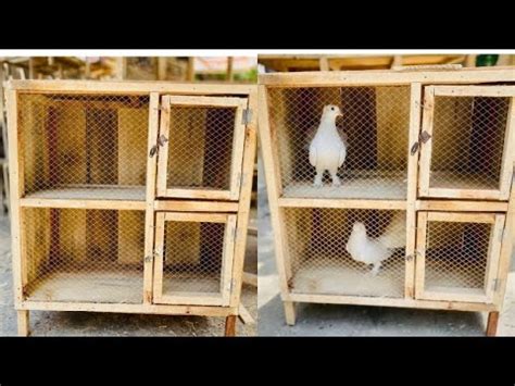 How To Make Pigeon Cage At Home || Two Stories Cage || Creative Idea ...