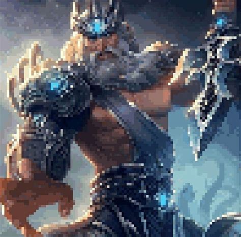 Poseidon Pixel Art | Pixel art, Art, Pixel