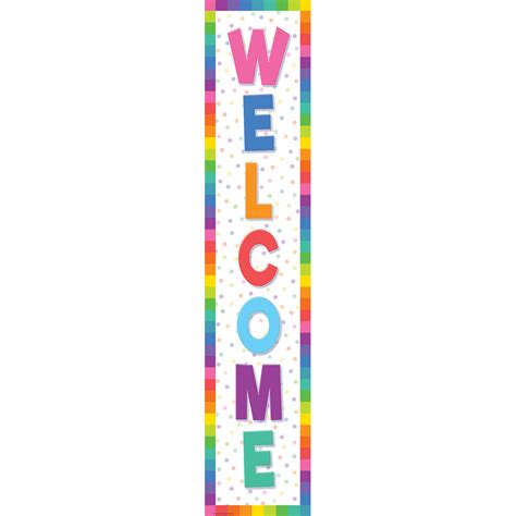 Colorful Welcome Banner - TCR9124 | Teacher Created Resources