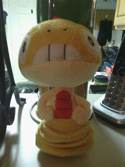 My Scraggy Plush by Filzaaahh on DeviantArt