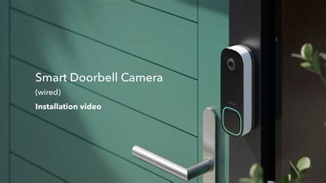 Installing your Smart Doorbell Camera (wired)