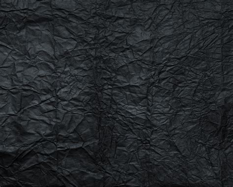 Creased Black Paper Texture