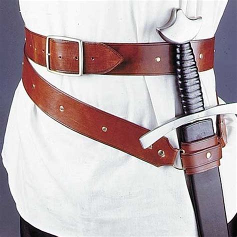 Dagger belt holster | Sword belt, Double wrap belt