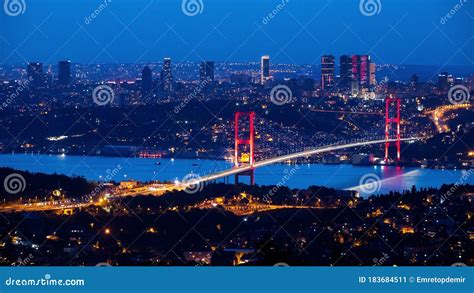 Cityscape. Night View of Bosphorus. Istanbul Night View. Istanbul ...