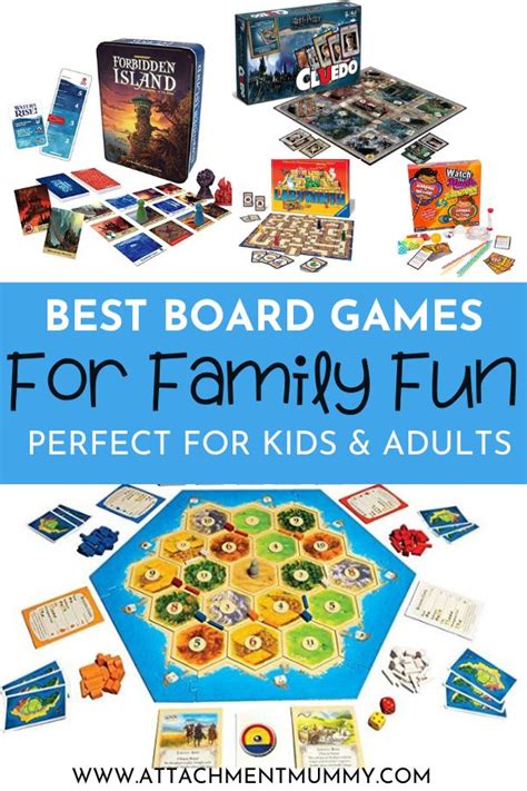 The Best Board Games for Families | Best family board games, Fun board ...