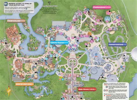 Disney World Map 2023 Printable