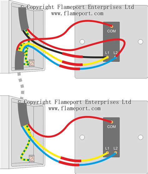 How To Wire A Double Switch Two Separate Lights Diagram Uk ...