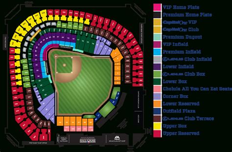 Texas Rangers Seating Guide - Globe Life Park (Rangers Ballpark - Texas ...