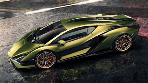 Lamborghini Sian Debuts As Brand's First Electrified Production Car