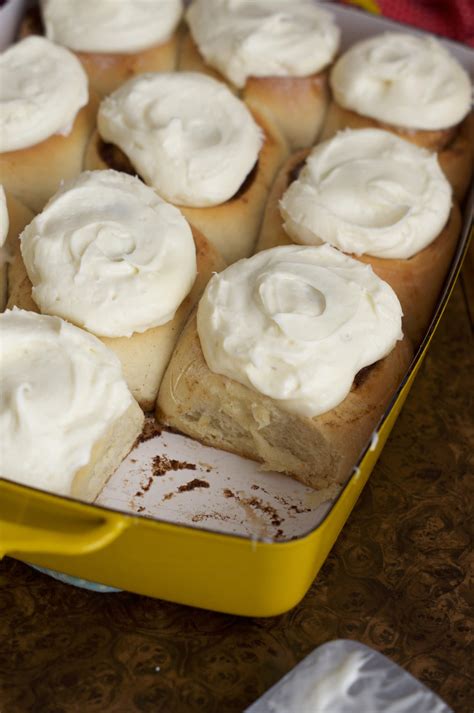 Cinnamon Rolls with Cream Cheese Frosting - Midwest Nice