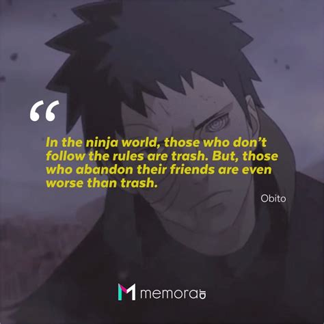 30 Quotes by Obito Uchiha on the Naruto, Nothing More Than Trash ...