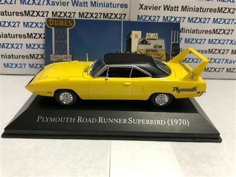 Plymouth Road Runner Superbird 1970 yellow 1:43 – Traffic Modelcars