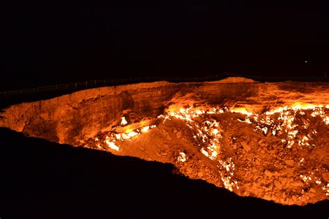 The Darvaza Gas Crater