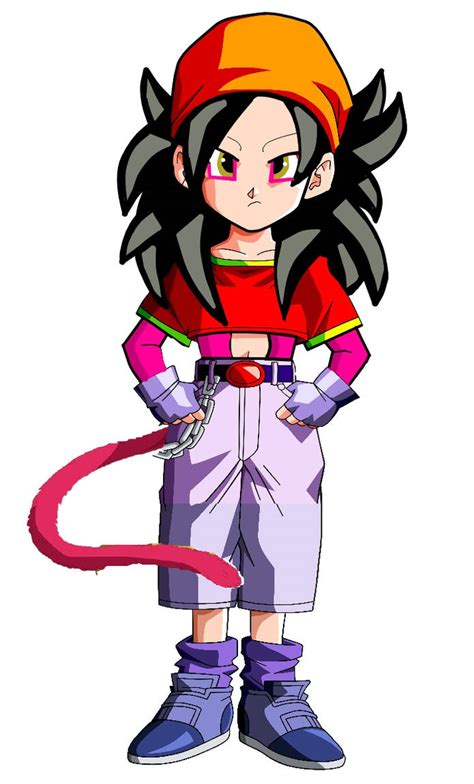 Pan Super Saiyan 4 by panssjblue on DeviantArt