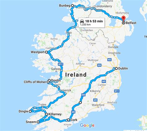 The Perfect Ireland Road Trip Itinerary You Should Steal | Ireland road ...