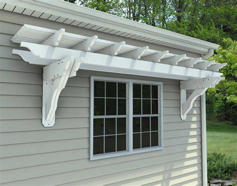 Vinyl Attached Pergola Kits | Pergola Design Ideas