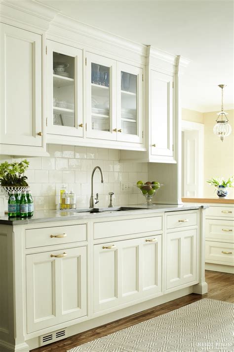 Heidi Piron Design and Cabinetry Traditional - 22 | Off white kitchen ...