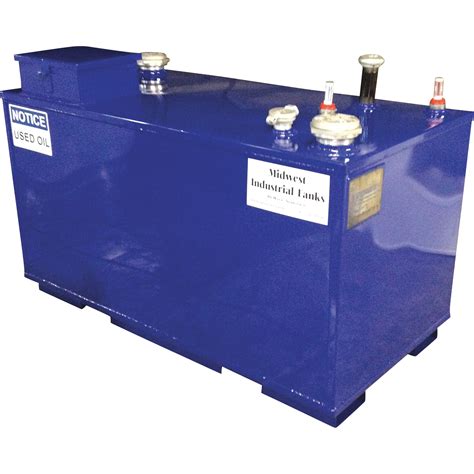 Midwest Industrial Tanks Waste Oil Tank — 500-Gallon, Model# RTD-W-CC ...