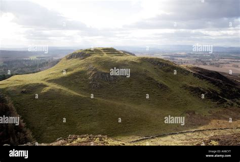 MACBETH,S VIEW FROM THE CASTLE ON DUNSINANE HILL TOWARDS BIRNAM FOREST ...