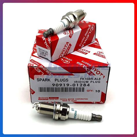 Toyota Genuine Spark Plugs 90919-01265 for AQUA, COROLLA AXIO, PRIUS C ...