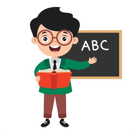 Cartoon Drawing Of A Teacher 5519978 Vector Art at Vecteezy