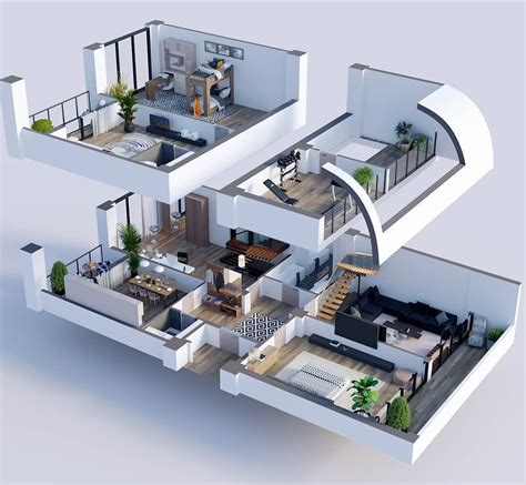 Yes or no? Floorplan 3d by stgi3d. #architecture #architects #homedecor ...