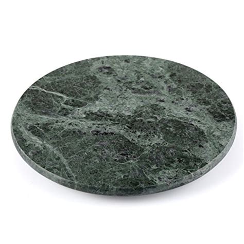 Creative Home Natural Green Marble Lazy Susan, 12" Diameter | Pricepulse