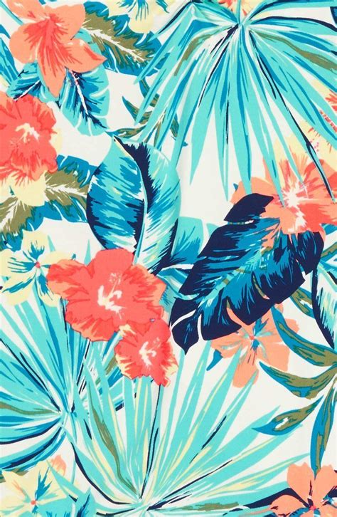 Floral Tropical Background Hd - A stunning wallpaper design with a ...