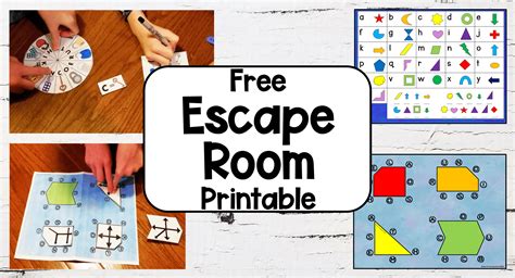 Free Printable Escape Room For Kids