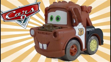 Cars 2 Tow Mater Mini Adventures Disney Pixar Toy Mater Review - YouTube