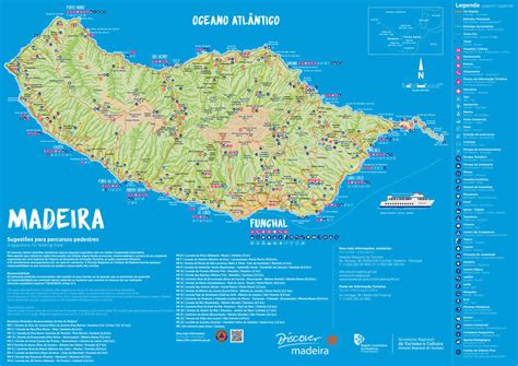 Madeira Island Map