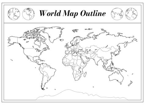 the world map outline is shown in black and white