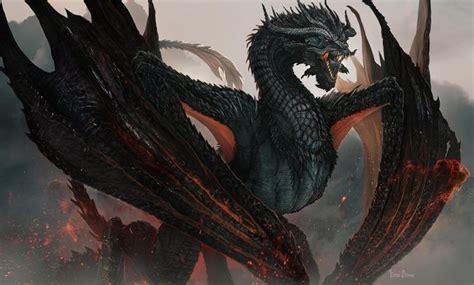 Balerion, the dragon of Aegon the Conqueror, the greatest of all the ...