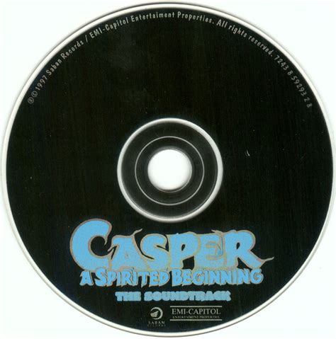 Casper A Spirited Beginning The Soundtrack (1998, CD) - Discogs