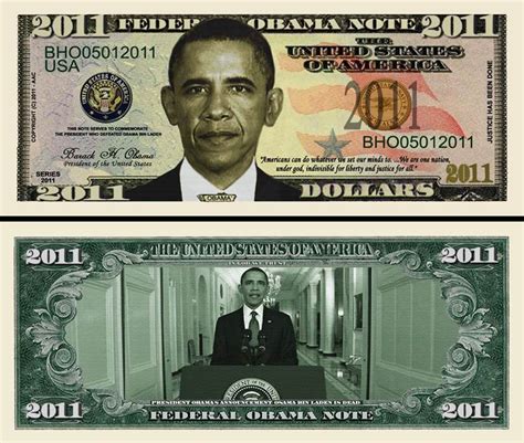 A PRESIDENT BARACK OBAMA 2011 DOLLAR BILL (2 Bills) | eBay