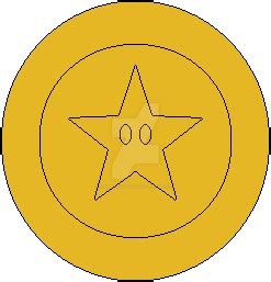 New Super Mario Bros. - Star Coin by SuperMarioFan65 on DeviantArt