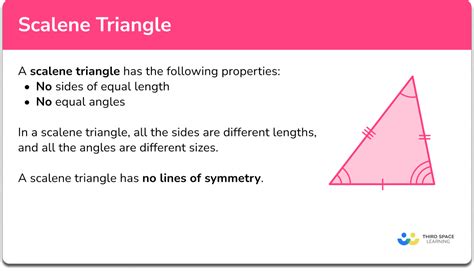 Scalene Triangle - GCSE Maths - Steps, Examples & Worksheet