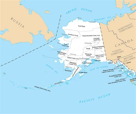 Alaska Counties And Cities • Mapsof.net