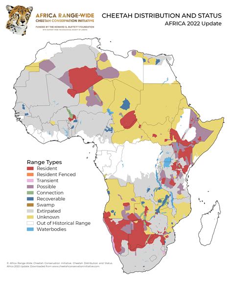 Cheetah Maps - Cheetah Conservation Initiative