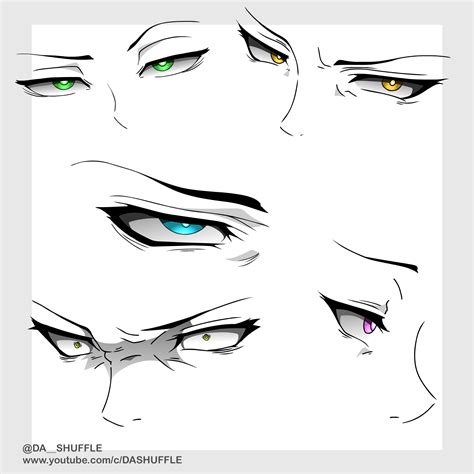 Angry Anime Eyes