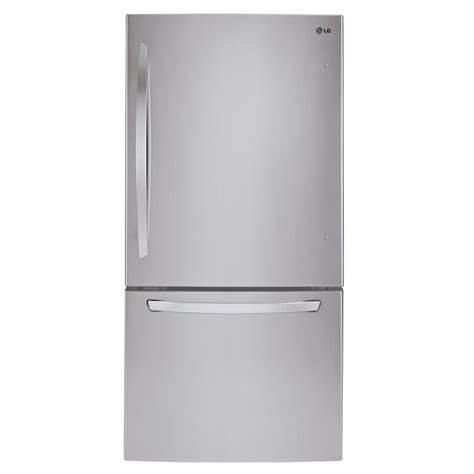 LG LDC24370ST 24 Cu. Ft. Stainless Bottom-Freezer Refrigerator