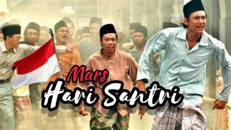 MARS HARI SANTRI | LIRIK | Hari Santri Nasional - YouTube