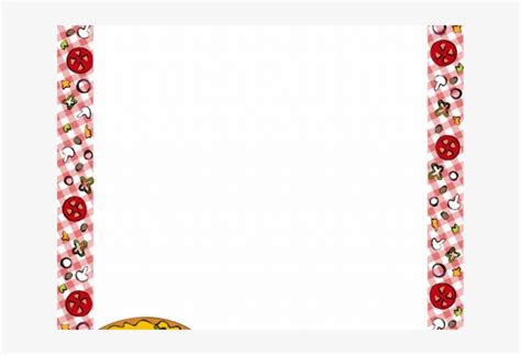 Full Pizza Clipart Border