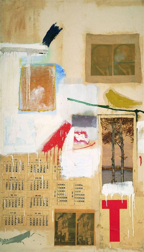 Robert Rauschenberg (American, 1925-2008) - Factum II, 1957. Combine ...