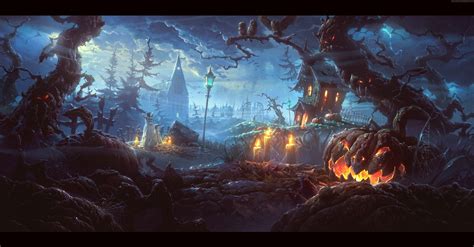 Halloween Town Wallpapers - Wallpaper Cave