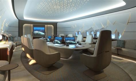 Cool: Lufthansa Technik Shows Off Boeing 777X Business Jet Interior Concept