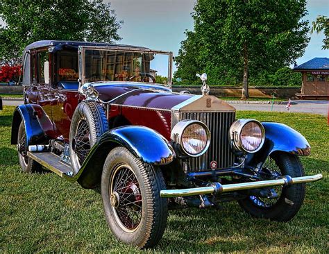 Vintage Rolls Royce At The Biltmore Estate Photograph by Carol R Montoya