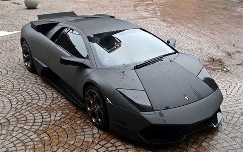 Matte Black Lamborghini Murcielago SV | Cars | Carros, Carros ...